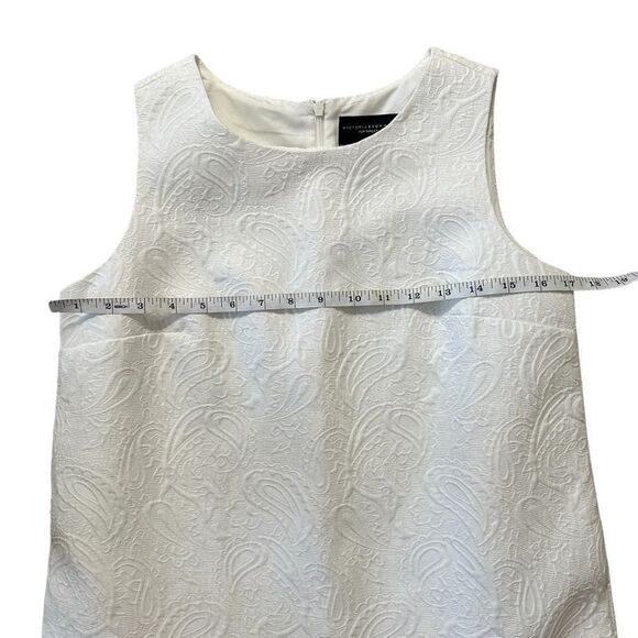 Victoria Beckham X Target White Drop Waist Girls Dress Size XL - Picture 5 of 9
